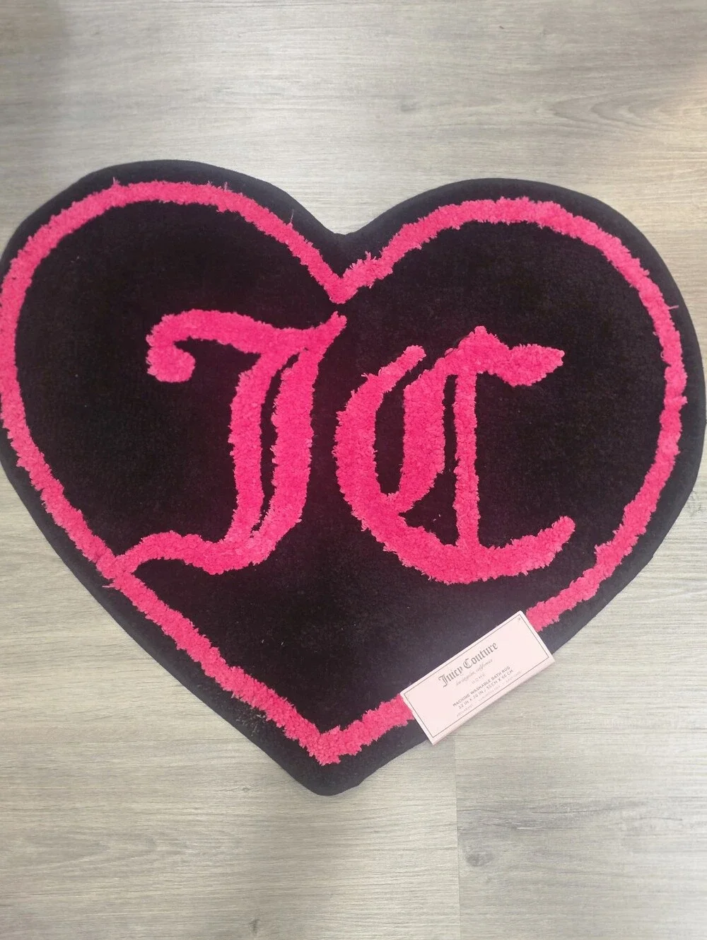 Juicy Couture heart shaped